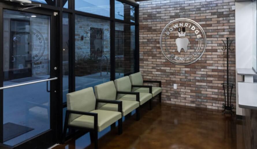 Dental office waiting room